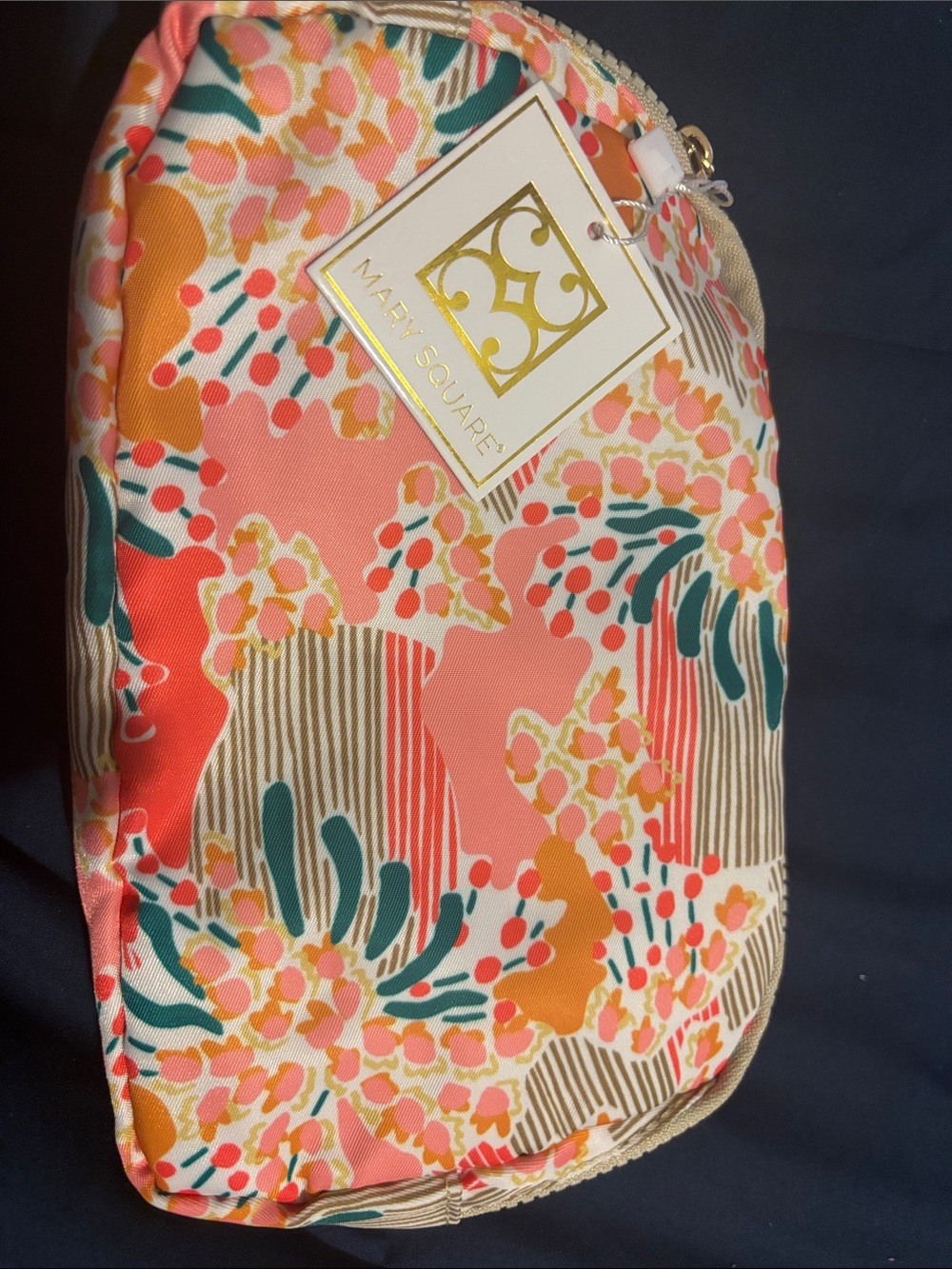 Mary Square Centerpiece Crossbody Bag